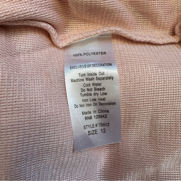 Btween Brand Unicorn Sweatshirt with Matching Scrunchie – NWT Size 12 - Picture 5 of 5